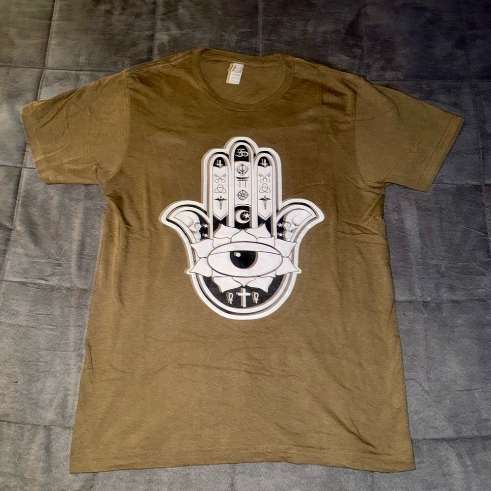 American Apparel Tan T-Shirt
